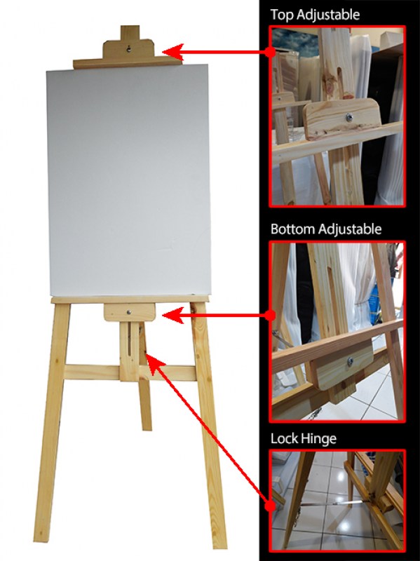 Wooden Easel Detail