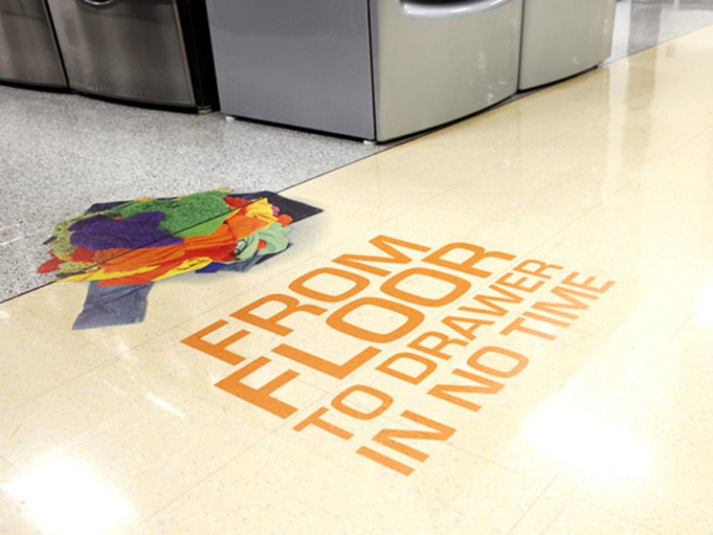 Clear Sticker Floor Graphics