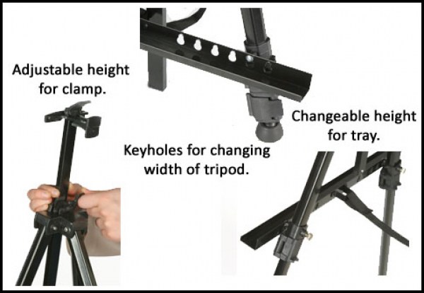 Easel Stand close up photo