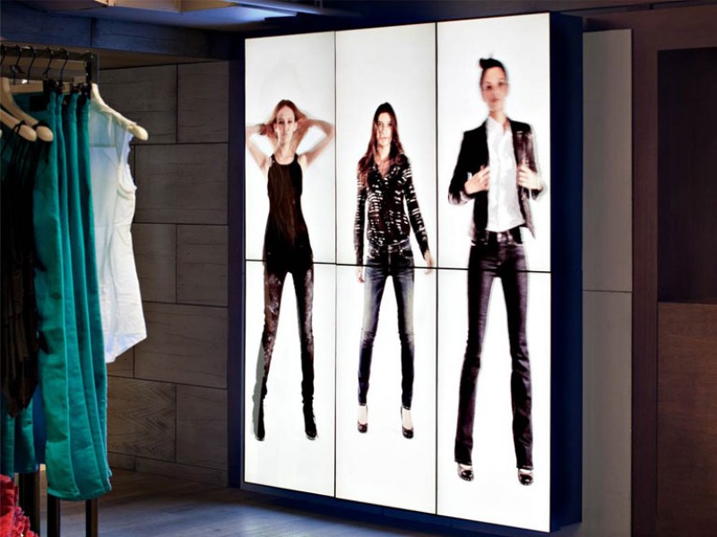 Fashion Store Video Wall